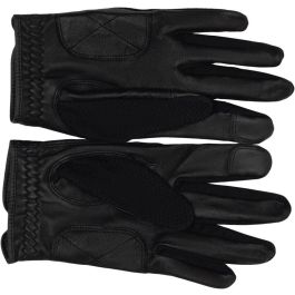 Zildjian Guantes Batería Touchscreen M - Piel Suave, Transpirables, Ajustables para Teléfonos y Tablets