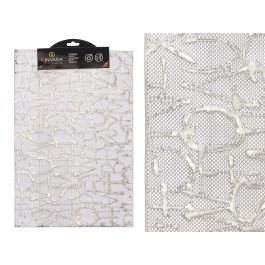 Salvamantel Rectangular Kinvara Plateado 30x45 cm PVC (48 Unidades) Precio: 49.58999991. SKU: B148AQ6YY2