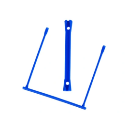 Q-connect Sujetador E-Clips de Plástico Color Azul Caja de 100 Unidades Precio: 25.88999974. SKU: B17D3TSNNK