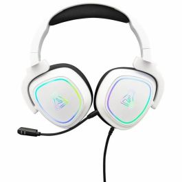 The G-Lab THE3760162066944 Casco de juego RGB Blanco - Compatible con PC, PS4, Xbox One
