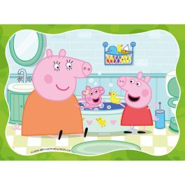 Ravensburger 12004104 Puzzle 4 Formas Peppa Pig para niños +3 años - Estimula Desarrollo Mental y Creatividad Ravensburger 12004104 Puzzle 4 Formas Peppa Pig para niños +3 años - Estimula Desarrollo Mental y Creatividad