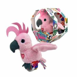 Famosa Peluche Pajarito Happy Yappers Canta Mueve Las Alas Repite Lo Que Dices 18x18x5 cm