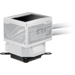 ASUS ROG RYUJIN III 240 ARGB White Edition - Sistema de refrigeración líquida todo en uno, 12 cm, Blanco, 90RC00K2-M0UAY0, Compatible con múltiples sockets