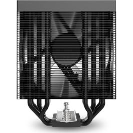 Sharkoon A50 RGB Refrigerador de Aire CPU Single Tower con Ventilador 120mm RGB Efecto Espejo Infinito, 5 Tubos de Cobre, 230W TDP Negro