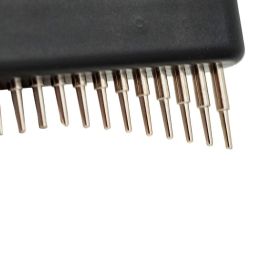 Nayeco Rastrillo Cepillo Dog Barber 20 Púas Retráctil para Pelaje Largo y Medio