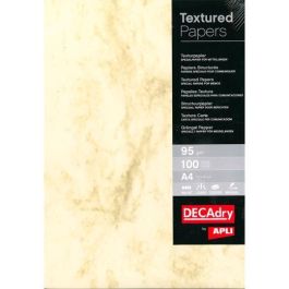Apli Papel Textura Mármol A4 95 gr Pack 100H Marrón Precio: 20.50000029. SKU: B1CHJ8XKLE