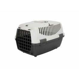 Trixie Capri 1 Caja de Transporte para Perros y Gatos XS 32x31x48 cm Plástico hasta 6 kg Gris Claro y Oscuro