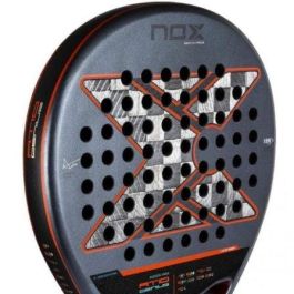 Nox PAD AT10 LUX G 25 Pala de Pádel AT10 Luxury Genius Alum 18K 2025 Agustín Tapia - Carbono 18K, MLD Black Eva, Forma Gota