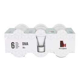 La Mediterranea Set 6 Chupitos "Diva" 30 cc (12 Cajas)