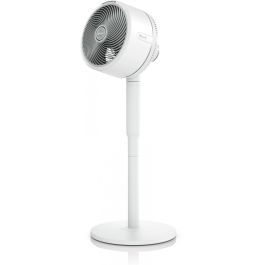 Shark FA220EU Ventilador FlexBreeze de Pie y Mesa, Blanco, 5 velocidades, 180° oscilación, Temporizador 5h