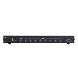 Aten VS0801HB Interruptor de Video HDMI 8 Fuentes, 4K Real a 60Hz, 18Gbps, 3D, Color Profundo 12 bits, RS-232, Infrarrojos