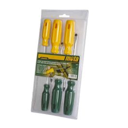 Mota Herramientas Juego de 6 Destornilladores Plano y Phillips, Referencia dj6 Precio: 10.50000006. SKU: S7917108