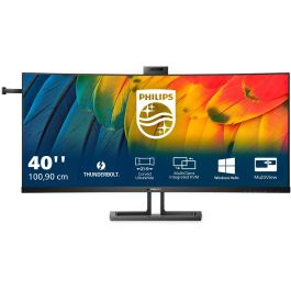 Philips 40B1U6903CH Monitor 40" Curvo 5K Ultra HD IPS 21:9 con USB-C, HDMI, DP, Webcam y Docking