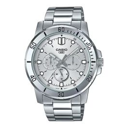 Reloj Hombre Casio MTP-VD300D-7EUDF Plateado (Ø 45 mm) Precio: 120.879. SKU: B1D56ZK8HB