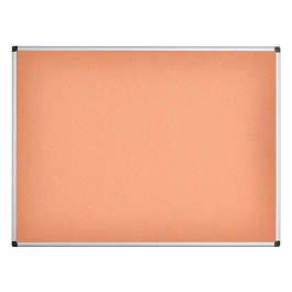Q-connect Pizarra Corcho 180x90 cm Marco Aluminio