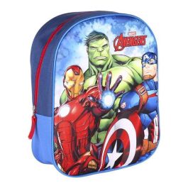 Mochila Escolar The Avengers Azul (25 x 31 x 10 cm)