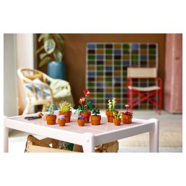LEGO Icons 10329 Plantas Diminutas Set de Construcción Ornamental para Adultos