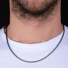 Collar Hombre Albert M. WSOX00345.S Plateado