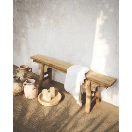 DKD Home Decor Banco Indonesia 1c24 Teca Reciclada Natural 18 x 50 x 140 cm Precio: 134.50000025. SKU: B1JH2J6NM2