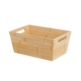 Cesta Natural Bambú Madera MDF 7 L 30 x 20 x 13 cm