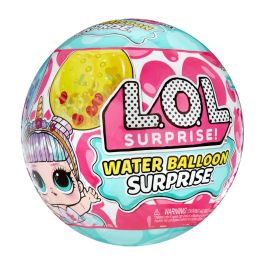 LOL Surprise Globo de Agua - Mini muñeca 7,5cm - Peinado con globos de agua con purpurina - 3 pares de globos incluidos