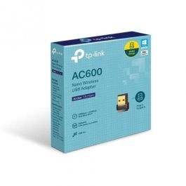 TP-Link Archer T2U Nano AC600 Adaptador WiFi USB Nano Doble Banda 5GHz/2.4GHz Alta Velocidad 200/433 Mbps