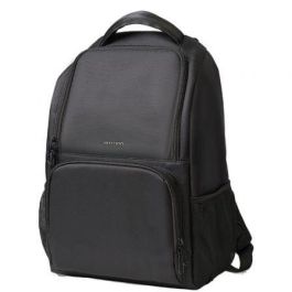 Vention KRLB0 Mochila Impermeable 27L de Poliéster para Portátiles de hasta 15.6 pulgadas, Color Negro