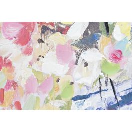 DKD Home Decor Cuadro Decorativo Tradicional Pintado a Mano Diseño Florero Rosa Azul Multicolor Lienzo Madera Pino 80x80 cm Pack 2 Unidades DKD Home Decor Cuadro Decorativo Tradicional Pintado a Mano Diseño Florero Rosa Azul Multicolor Lienzo Madera Pino 80x80 cm Pack 2 Unidades