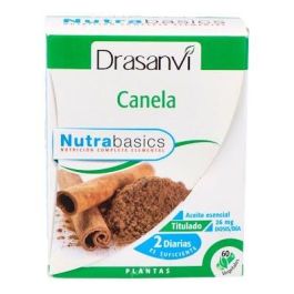 DRASANVI Canela 60 Cápsulas, Ayuda Digestiva y Hepática con Extracto de Cinnamomum Cassia Blume Precio: 18.5000002. SKU: B1EAY5XBCT