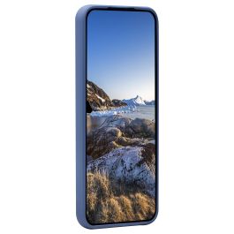 Dbramante1928 Funda para Samsung Galaxy S22 - Carcasa Trasera de Plástico Reciclado - Azul Pacífico - Alemán
