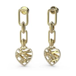 Pendientes Mujer Guess JUBE03096JWYGT-U 3 cm Precio: 39.79000058. SKU: B1J593AK2N