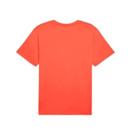 Camiseta de Manga Corta Hombre Puma Essentialsentials Naranja 12 Años