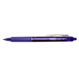 Pilot Frixion Clicker Bolígrafo Borrable Gel 0,7 mm Violeta