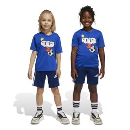 Conjunto Deportivo para Niños Adidas LK Training-Essentials Fun Azul 2 Piezas