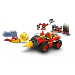 LEGO 76999 Sonic the Hedgehog Super Sonic vs. Egg Drillster, con Shadow y el Dr. Eggman