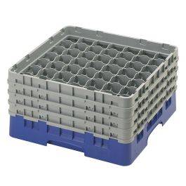 CAMBRO - 49S800-186 - Cesta de lavado 49 comp. 4 alturas - 6 cm Ø máx. - alt. máx. 21,7 cm - 50 x 50 x 26,7 cm - Azul marino Precio: 108.49999941. SKU: B1FPGQ4X9F