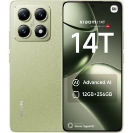 Xiaomi MZB0HU1EU Smartphone 14T 12GB/256GB 6.67" AMOLED 144Hz 4000nits Leica 50MP Dimensity 8300-Ultra 5G 5000mAh IP68 Verde Precio: 461.59000019. SKU: B197BA42CS