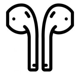 Auriculares Bluetooth Apple AirPods V2 con estuche de carga Inalámbrica Auriculares Bluetooth Apple AirPods V2 con estuche de carga Inalámbrica