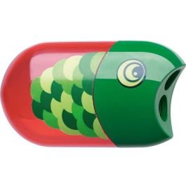 FABER-CASTELL Sacapuntas Doble Fisch con Goma de Borrar Precio: 15.49999957. SKU: B1G4FKCE6A