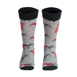 Cerdá Calcetines Harley Quinn Talla 36-43 Grises
