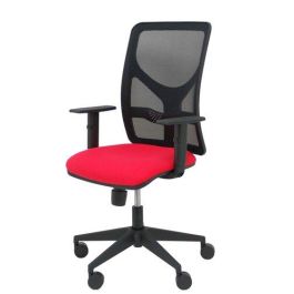 Silla Piqueras Y Crespo Motilla Brazos Regulables Mecanismo Sincro Con Regulador De Tension Respaldo De Malla Negra Y Asiento Tapizado Bali Rojo Precio: 222.50000058. SKU: B18NCVAF6F