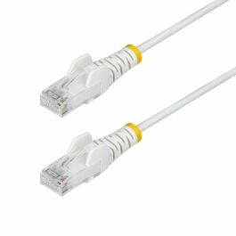 Conector RJ45 Categoría 6 FTP Startech N6PAT15MWHS Blanco 15 m
