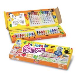 Carioca Set 30 Rotuladores Perfumados: 12 Punta Cónica, 8 Punta Sellos, 10 Punta Maxi. Colores Surtidos y Pegatinas Lavables Precio: 16.50000044. SKU: B1GYF8KJ9M