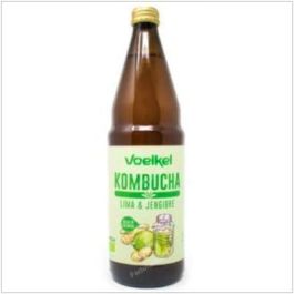VOELKEL Kombucha Lima y Jengibre Bio 750ml, Bebida de Té Fermentado Refrescante con Té Verde y Hierbas Aromáticas Precio: 4.79000038. SKU: B14QZBGPH3