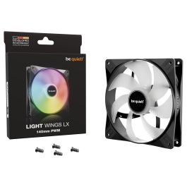 Be Quiet Light Wings LX BL126 Ventilador de Caja 140 mm PWM