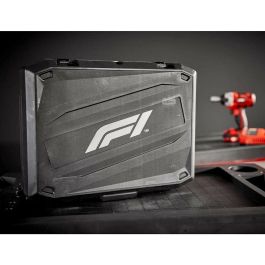 Fórmula 1 F110779 Llave de Impacto IW220 20V 220Nm, Cuadrado 1/2", Velocidad Variable, con 4 Vasos y Estuche - Batería no Incluida