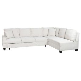 Sofa Cama Moderno DKD Home Decor Beige 260 x 90 x 285 cm