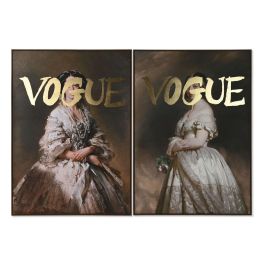 Cuadro Glam DKD Home Decor Multicolor 4 x 140 x 100 cm (2 Unidades) Precio: 247.50000055. SKU: B1BWL5N4LN