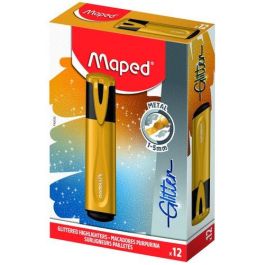 Marcador Fluor Maped Fluo Glitter Oro Precio: 1.5900005. SKU: B1BJ843T2B