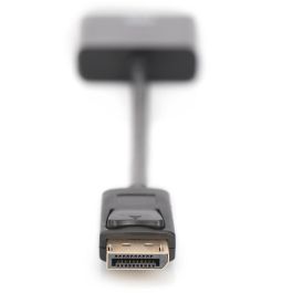 DIGITUS DisplayPort Adapter DP -> DVI 0.15m Verriegelung